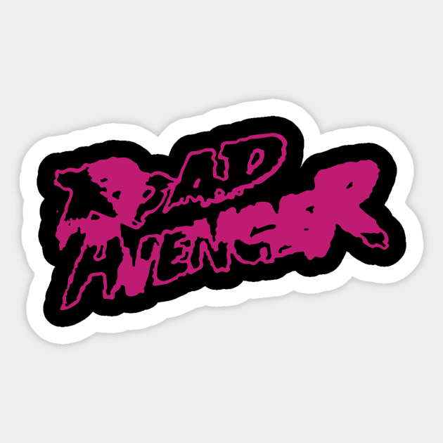 Road Avenger - Mega CD Europe Sticker by MalcolmDesigns